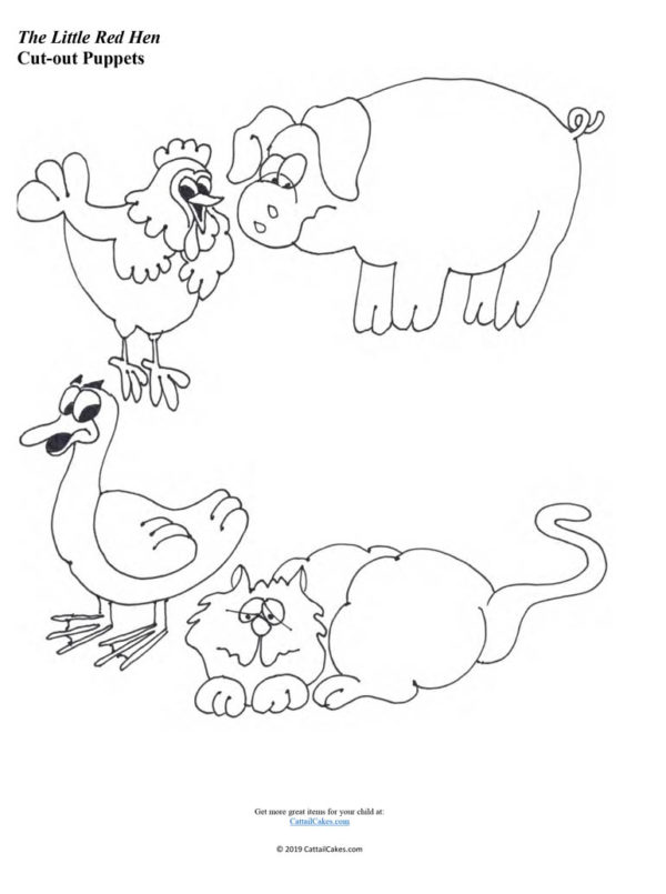 Little Red Hen Puppets The Critical Years